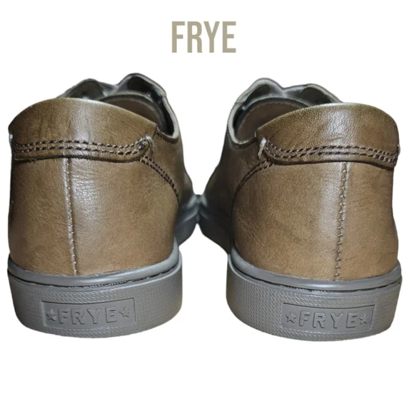 Frye Gemma Low Lace Leather Sneaker - Picture 8 of 10